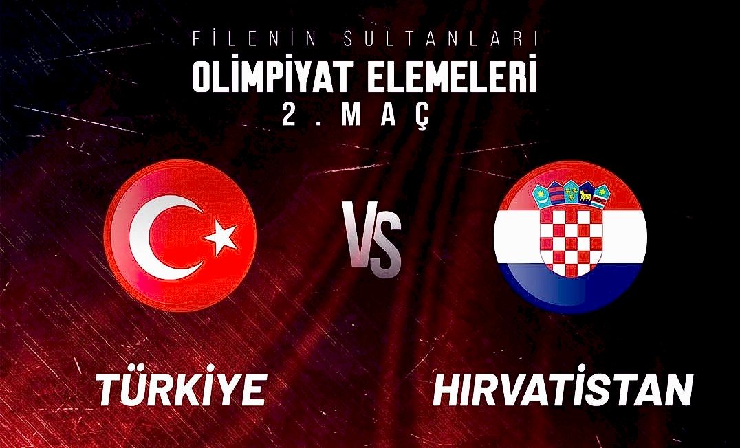 Olimpiyat Elemeleri 2. Maç | Türkiye 3-1 Hırvatistan
