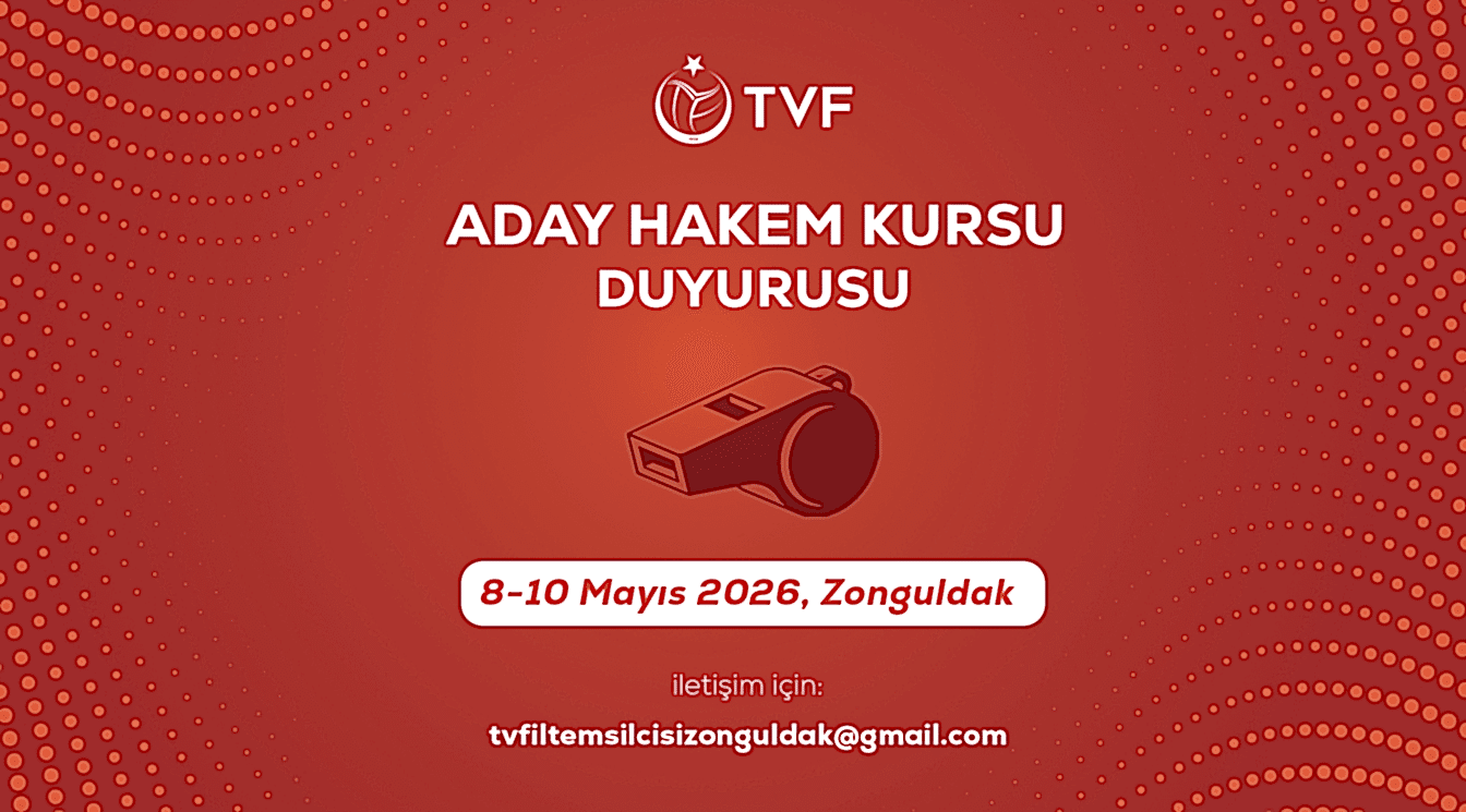 Zonguldak İlinde Açılacak Aday Hakem Kursu Duyurusu