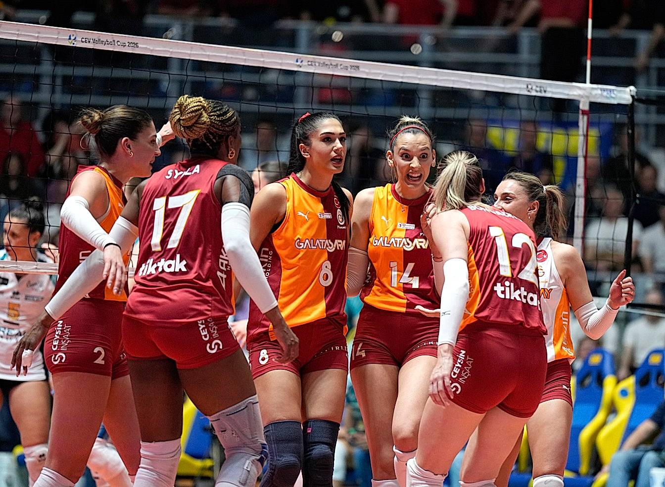 Galatasaray Daikin, CEV Kupası Finalinde Sahaya Çıkıyor