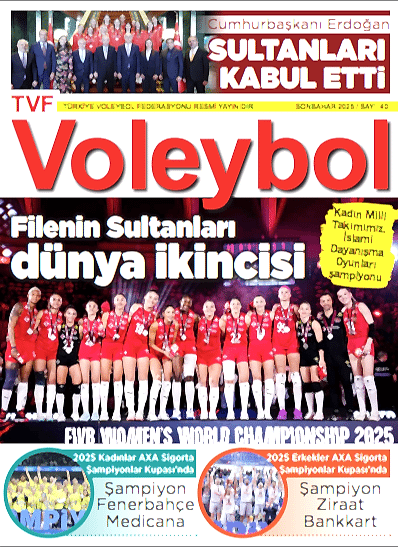 TVF Voleybol Dergisi 40. Sayı