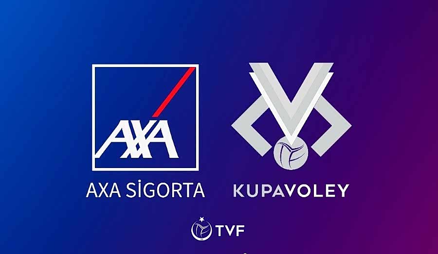 AXA Sigorta Kupa Voley (Kadın-Erkek) Grup Müsabakaları Tarih, Yer ve Maç-Antrenman Programı Belli Oldu