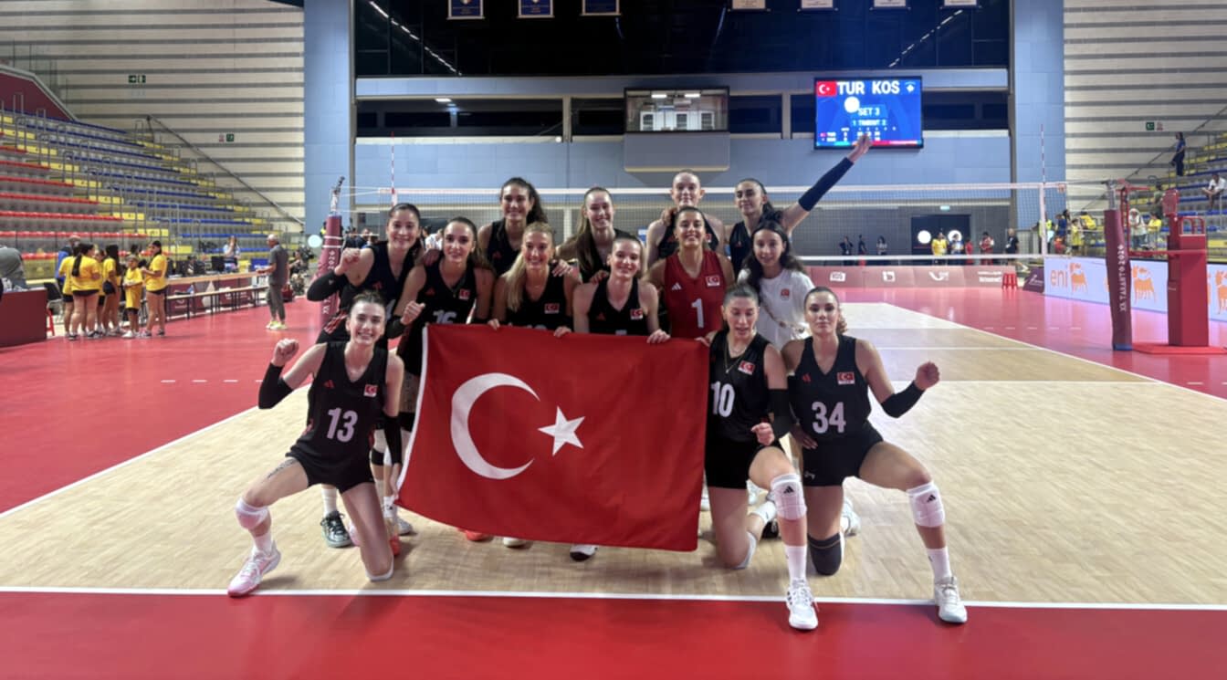 Kadın Milli Takımımız, Akdeniz Oyunları'nda Üçte Üç Yaptı